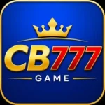 CB777 Game blue and gold logo icon for mobile gaming app